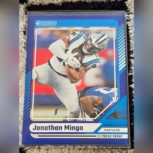 2024 Donruss Jonathan Mingo #217 Carolina Panthers